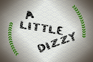 A Little Dizzy: A Playful Font for Eye-Catching Editorial Design