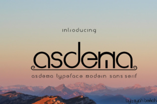 Asdema: A Unique Display Font for Creative Web Design
