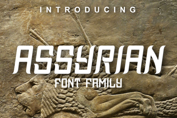 Assyrian: A Versatile Arabic-Style Font for Creative Makers