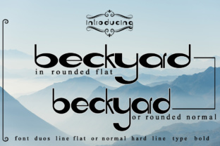 Beckyard: The Perfect Display Font for Creative Makers