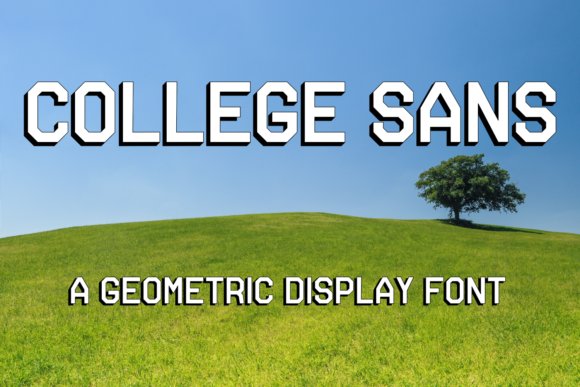 College Sans: A Clean and Legible Display Typeface
