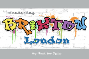 Discover Brixton: A Graffiti-Inspired Display Font for Modern Web Design