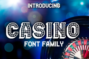 Enhance Your Brand with Casino: A Retro Font for Modern Business