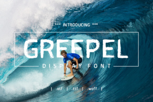 Enhance Your Brand with Greepel: A Surf-Inspired Display Font