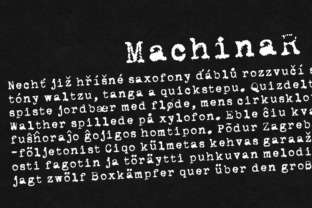 Enhance Your Editorial Design with MachinaR Font