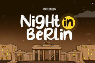 Enhance Your Web Design with Night in Berlin Font