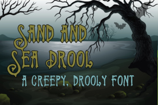Enhance Your Web Design with Sand and Sea Drool Font