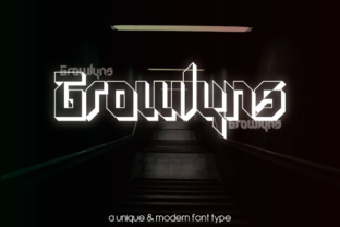 Growlyns: A Modern Typeface for Engaging Editorial Design