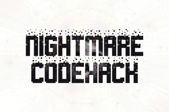 Nightmare Codehack: A Display Font for Retro Vibes
