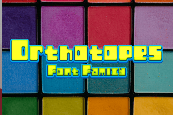 Orthotopes Family: A Versatile Display Font for Modern Web Design
