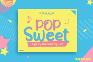 Pop Sweet: A Playful Display Font for Creative Projects