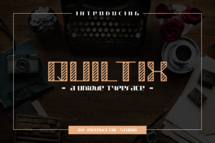 Quiltix: A Versatile Display Font for Web Design