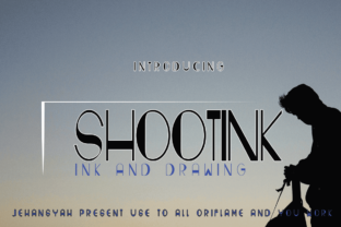 Shootink: A Simple Display Font for Bold Branding