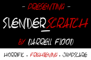 Slenderscratch: A Spooky yet Stylish Font for Editorial Design