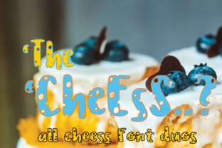 The CheEsS: A Playful Display Font for Editorial Design