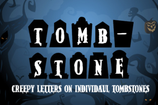 Tombstone: A Spooky Serif Font for Bold Editorial Design