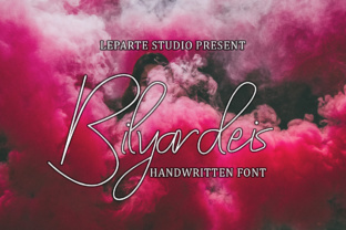 Transform Your Brand with Bilyardeis: A Stylish Handwritten Font