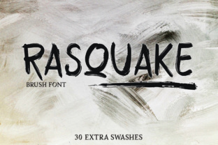 Unleash Creativity with Rasquake: A Bold Display Font