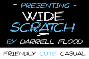 Widescratch: A Charming Font for Your Brand's Visual Identity