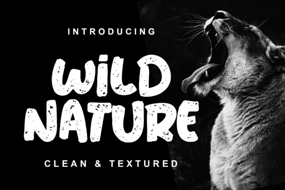Wild Nature: A Bold Font for Creative Business Branding